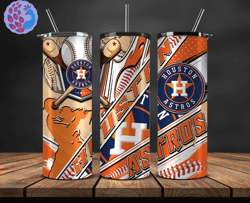 Houston Astros Tumbler Wrap, Mlb Logo, MLB Baseball Logo Png, MLB, MLB Sports 01