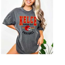 Travis Kelce Kansas City Football Comfort Colors Shirt, Vintage Kansas City Football shirt, Kansas City T-Shirt, Kansas