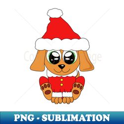 Christmas Puppy - Exclusive Sublimation Digital File - Bring Your Designs to Life