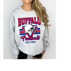 Buffalo Football Crewneck, Buffalo Sweatshirt, Buffalo Fan Gift, Buffalo T-Shirt, Buffalo Hoodie, nfl shirt