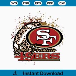 San Francisco 49ers Football Svg Cricut Digital Download