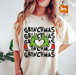 Grinchmas Shirt, Grinch Christmas Shirt, Womens Christmas Shirt, Cute Christmas Gift, Funny Christmas Shirt, Xmas Shirt