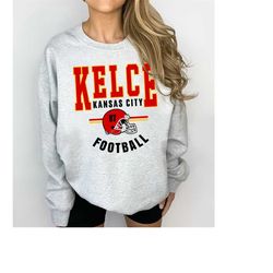 Travis Kelce Kansas City Football Sweatshirt, Vintage Kansas City Football Crewneck Sweatshirt, Kansas City T-Shirt, Kan