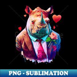 Gangster Love - Rhino - Premium Sublimation Digital Download - Unleash Your Creativity