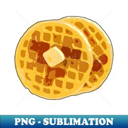 Waffles - Artistic Sublimation Digital File - Add a Festive Touch to Every Day
