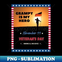 Veterans Day November 11 - PNG Transparent Sublimation File - Stunning Sublimation Graphics