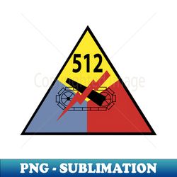 SSI - 512tth Armored Infantry Battalion X 300 - Instant PNG Sublimation Download - Bold & Eye-catching