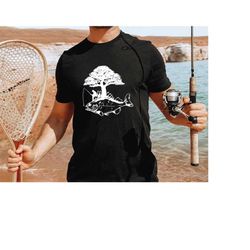 fishing t shirt fisherman shirts cool funny fishing graphic tees gift for mens womens kids hilarious witty bass fishing