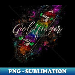 Skateboard X Goldfinger VINTAGE - Aesthetic Sublimation Digital File - Defying the Norms