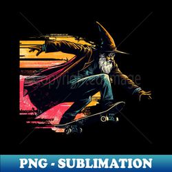 Pop art Magical skate wizard - Exclusive Sublimation Digital File - Unleash Your Creativity