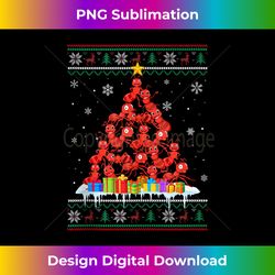 Ant Christmas Tree Funny Ugly Christmas Sweater Tank T - Innovative PNG Sublimation Design - Crafted for Sublimation Excellence