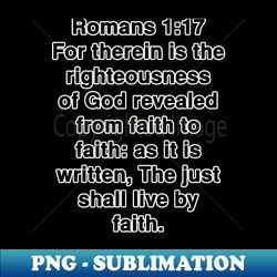 Romans 117  King James Version KJV Bible Verse Typography - Stylish Sublimation Digital Download - Create with Confidence
