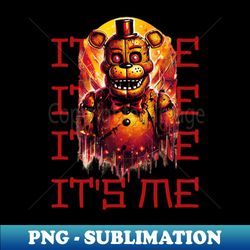 Five Nights At Freddys Horror Movies - Decorative Sublimation PNG File - Defying the Norms