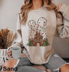 Disney Gingerbread Castle Shirt,Disney Christmas Family Shirts,Disney Christmas Shirt,Minnie Mickey Christmas Shirt,Disn
