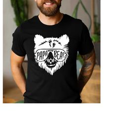 Papa Bear Sunglass, Papa Bear Shirt, Dad Shirt, Father's Day t-shirt, husband present, family shirt matching shirts, Fat