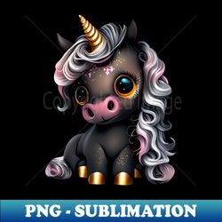 cute baby unicorn - creative sublimation png download - enhance your apparel with stunning detail