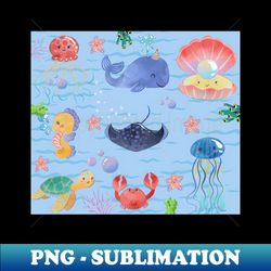 Plastic Free Ocean - Elegant Sublimation PNG Download - Perfect for Creative Projects