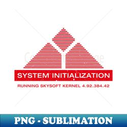 Skysoft Cyberdyne - System Initialization - Instant Sublimation Digital Download - Boost Your Success with this Inspirational PNG Download