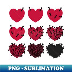 heart damage - Trendy Sublimation Digital Download - Add a Festive Touch to Every Day
