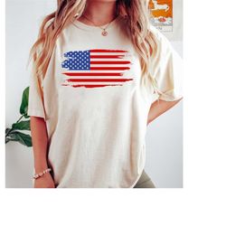 America Flag T-shirt, 4Th Of July Flag Shirt, Patriotic T-Shirts, USA Flag Shirt, Patriotic American Flag Shirts, USA Fl