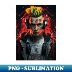 Future Punker - Premium PNG Sublimation File - Stunning Sublimation Graphics