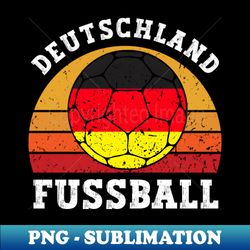 Deutschland Fussball - Premium PNG Sublimation File - Enhance Your Apparel with Stunning Detail