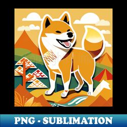 Shiba In - Premium PNG Sublimation File - Fashionable and Fearless