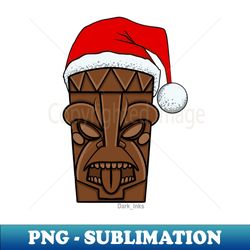 Christmas Tiki - Digital Sublimation Download File - Capture Imagination with Every Detail