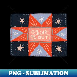 Shine out Star - Elegant Sublimation PNG Download - Unleash Your Creativity