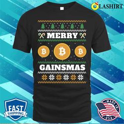 Christmas Sweaters Shirt, Merry Gainsmas T-shirt - Olashirt