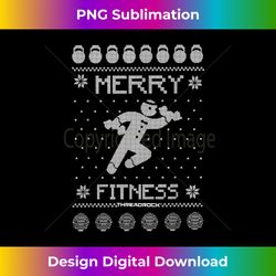 Merry Fitness Funny Gingerbread Ugly Christmas Wor - Edgy Sublimation Digital File - Pioneer New Aesthetic Frontiers