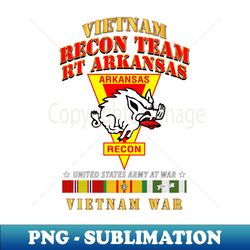 Recon Team - RT Arkansas - Razor - Vietnam War w VN SVC - Instant Sublimation Digital Download - Capture Imagination with Every Detail