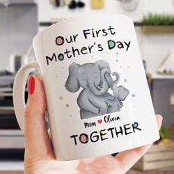 Personalized Our First Motherss Day together, Mothers Day Gifts For Women