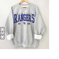 Vintage 90s New York Rangers Shirt, Crewneck New York Rangers Sweatshirt, Jersey Hockey Gift For Christmas 3110 LTRP