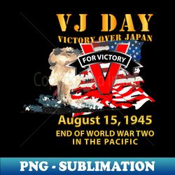 Victory Over Japan Day - Decorative Sublimation PNG File - Revolutionize Your Designs