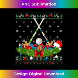 Field Hockey Sports Lover Xmas Ugly Field Hockey Christmas Tank T - Crafted Sublimation Digital Download - Enhance Your Art with a Dash of Spice