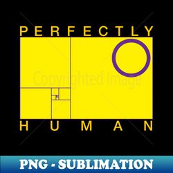 Perfectly Human - Intersex Pride Flag - Trendy Sublimation Digital Download - Bold & Eye-catching