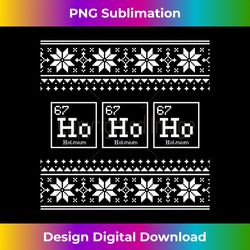 Christmas Chemistry Shirt HoHoHo Pajama Long Sl - Artisanal Sublimation PNG File - Immerse in Creativity with Every Design