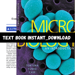 Textbook For Microbiology An Introduction 12th Edition PDF | Instant Download