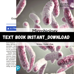 Textbook For Microbiology An Introduction, Global Edition 13th Edition PDF | Instant Download