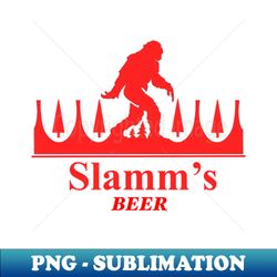 Slamms Beer Design 2 - Sublimation-Ready PNG File - Boost Your Success with this Inspirational PNG Download