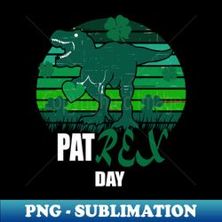 Happy St Patrex Day Dinosaur - Digital Sublimation Download File - Stunning Sublimation Graphics