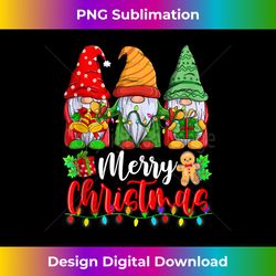 Cute Merry Christmas Light Family Gnomes Xmas Matching Gifts Tank - Timeless PNG Sublimation Download - Crafted for Sublimation Excellence