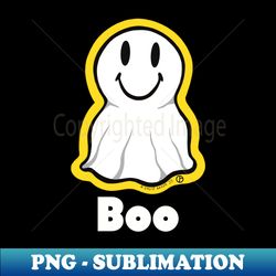 Smiley Boo - Vintage Sublimation PNG Download - Perfect for Sublimation Art