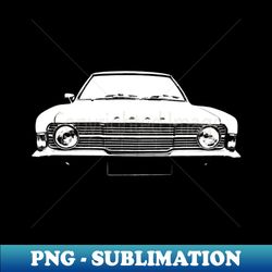 Ford Cortina MkIII 1970s classic car monoblock white - Decorative Sublimation PNG File - Unleash Your Inner Rebellion