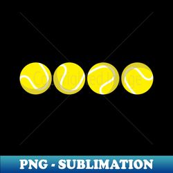 four tennis ball - png transparent digital download file for sublimation - perfect for sublimation mastery