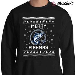 New Fishing Ugly Christmas, Fishermen Xmas Shirt , Trending Shirt - Olashirt