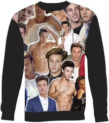 cameron dallas photo collage sweatshirt