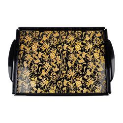 Urban Trends Magical Black Tray, Large, B-4