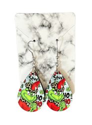 Christmas Earrings - Holiday Christmas Ugly Sweater Party Earrings